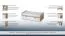 Letto per bambini / ragazzi Fabian 14 con base inclusa, colore: rovere marrone chiaro / bianco / grigio - 90 x 200 cm (L x P)