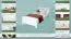 Letto singolo 68, pino massello, bianco, incl. rete a doghe - 90 x 200 cm