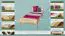 Letto singolo 99, pino massello, naturale, incl. rete a doghe - 90 x 200 cm