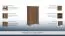 Cassettiera Sentis 08 marrone scuro | 136 x 88 x 39 cm | Design rustico moderno | Spazio ottimizzato