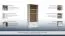 Libreria Segnas 12 ripiani | Pino bianco & rovere marrone | 198 x 90 x 43 cm | Stile country elegante