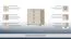 Cameretta - Cassettiera "Benjamin" 06, faggio / crema - 89 x 84 x 56 cm (h x l x p)