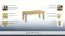 96 Tavolino allungabile Lipik 29 | Rovere massello naturale | 120–160 x 70 cm | Design moderno