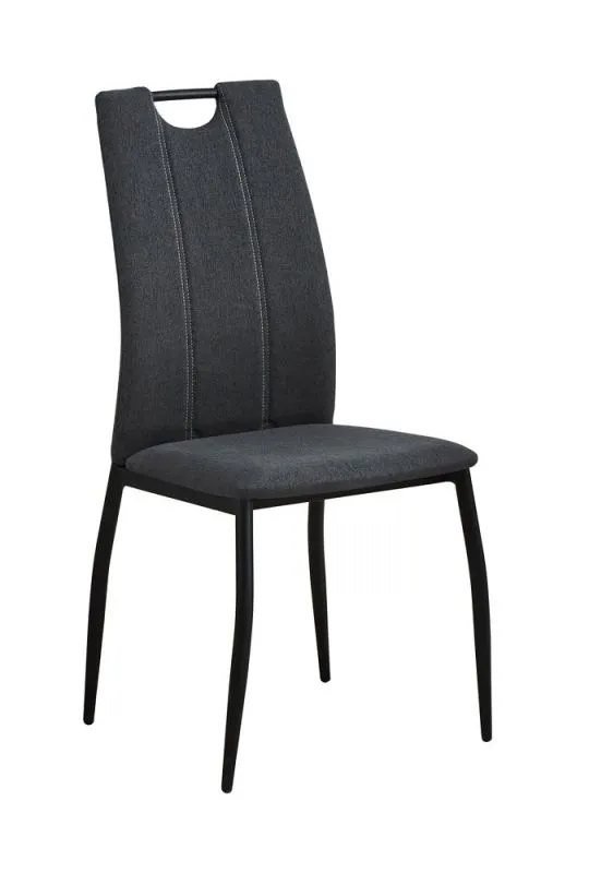 Sedia "Maridi" 249 grigio scuro | Design moderno | 97 x 47 x 54 cm | Struttura resistente