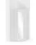 Armadio angolare bianco "Zapopan" 49 | 5 scomparti | 1 anta a specchio | 2 barre appendiabiti | Sistema push to open | 185 x 70 x 70 cm