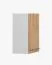 Pensile "Parnassus" 12, rovere Gold/bianco, 2 ante, maniglie: metallo, 71,5 x 80 x 29 cm