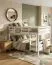 Letto a castello 160 x 200 cm Easy Premium Line K24/n | Faggio massiccio laccato bianco | Divisibile, design moderno