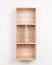 Mensola a muro per cameretta "Benjamin" 32 | Colore faggio | 37 x 94 x 25 cm | Design moderno