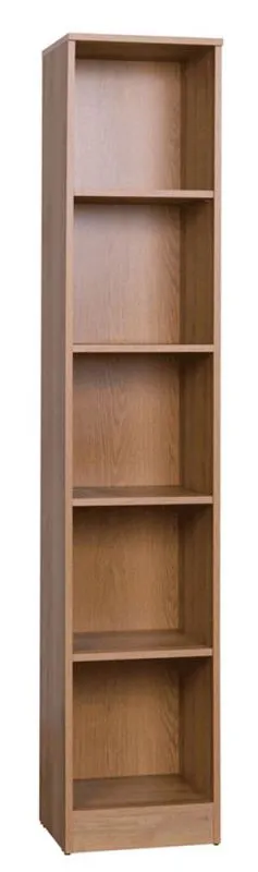 Libreria "Fafe" 07 | Rovere Riviera | 185 x 36 x 34 cm | Design moderno e versatile