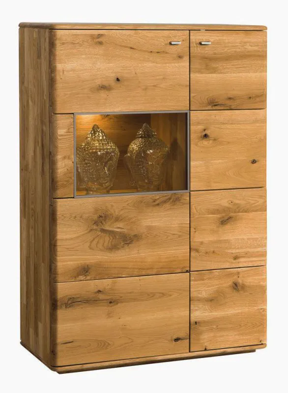 Cassettiera Lencois 16 cassetti | Rovere massello naturale | Oliata e spazzolata | 136 x 95 x 39 cm