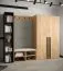 Scaffale spazioso nero opaco Tödi 03 | 184 x 30 x 42 cm | 5 scomparti | Design moderno e funzionale