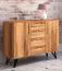Cassettiera Masterton 09 in faggio massello oliato | 100 x 136 x 45 cm | Design elegante