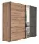 Specchio per armadio scorrevole Sabadell | Design moderno | Set 3 pezzi 214x50 cm | Compatibile con armadi SG-MA