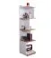Cameretta per ragazzi completa 10 pezzi | Serie Dennis | Bianco frassino | Design moderno e funzionale