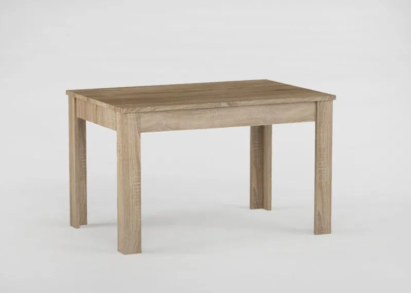 Tavolo allungabile Madryn 02 | Rovere Sonoma | 120/160 x 80 cm | Design moderno e funzionale