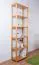 Scaffale in pino massello color ontano Junco 54C | 200x60x30 cm | 5 ripiani spaziosi