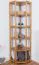 Scaffale angolare in pino massello color ontano | Junco 58 | 200 x 71 x 54 cm | Design moderno