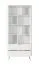 Soggiorno completo - Set E "Sloughia", 3 pz, bianco, maniglie e gambe: metallo