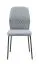 Sedia moderna Maridi 242 grigio chiaro | Design attuale | Comfort ergonomico | 92 x 47 x 56 cm