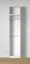 Armadio completo - Set D "Aarwangen", bianco platino, 4 cassetti, 263 x 55 x 234 cm