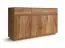 Madia "Venant" 11, rovere massello, oliato, 3 ante, 4 scomparti, 2 cassetti, funzione "push-to-open", Sistema "Soft Close", 154 x 40 x 85 cm