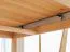 Tavolo da pranzo allungabile Colmont 02 | Rovere massello oliato | Piano 4 cm | Estensibile fino a 270 cm | 75 x 180 x 90 cm