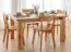 Tavolo da pranzo allungabile Colmont 02 | Rovere massello oliato | Piano 4 cm | Estensibile fino a 270 cm | 75 x 180 x 90 cm