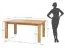 Tavolo da pranzo Barse 02 | Rovere massiccio oliato | Allungabile fino a 270 cm | 75 x 180 x 90 cm | 4 gambe