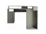 Scrivania angolare "Aegina" 02 grigio | 1 anta | Supporto monitor | Bordi ABS | 89 x 139 x 139 cm