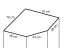 Armadio angolare "Zapopan" 60 rovere Sonoma | 6 scomparti | 2 barre appendiabiti | Specchio | 225 x 70 x 70 cm