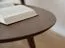 Tavolino rotondo Erdre 03 | Rovere massiccio oliato | Color tabacco | 3 gambe | Diametro 50 cm