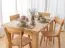 Tavolo da pranzo allungabile Colmont 02 | Rovere massello oliato | Piano 4 cm | Estensibile fino a 270 cm | 75 x 180 x 90 cm