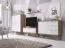 Cassettiera Maryhill 08 | Rovere Riviera e Bianco | 134 x 107 x 40 cm | 4 ante e 8 scomparti