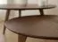 Tavolino rotondo Erdre 05 | Rovere massiccio oliato | Color tabacco | Diametro 70 cm | Spessore piano 2 cm
