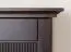 Credenza "Guil" 08, pino finlandese, massiccio, color tabacco, maniglie: argento anticato, 3 ante, 91 x 142 x 45 cm