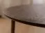 Tavolino rotondo "Verzee" 06 | Rovere massiccio oliato | Finitura tabacco | 3 gambe | 34 x 71 x 71 cm