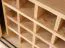 Cantinetta Salleron 09 | Rovere massello oliato naturale e nero | 101 x 101 x 45 cm | Design moderno
