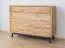 Cassettiera Salleron 17 | Rovere massello selvatico oliato naturale | 90 x 121 x 45 cm | Design moderno