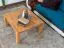Tavolino in faggio massello "Wooden Nature" 419 | 80 x 80 x 45 cm | Design moderno e stabile