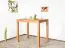 Tavolino alto in faggio massello | 120 x 80 cm | Design moderno e stabile | Wooden Nature 119