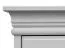 Armadio ante battenti "Jabron" 03 | Pino massello laccato bianco | 218 x 132 x 62 cm | Stile country-provenzale