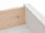Cassettiera Gyronde 05 in pino massiccio | Bianco e noce | 88 x 112 x 45 cm | 5 cassetti Soft Close