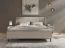 Comodino "Schaarbeek", beige effetto legno, gambe e maniglie: metallo, 1 cassetto, 40 x 36 x 41 cm