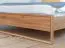 Letto matrimoniale Amru 02 | Rovere oliato massiccio | 160 x 200 cm | Design elegante e minimalista
