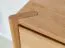Tavolo consolle | credenza | legno massiccio | sistema soft close | 1 cassetto | rovere oliato | 1 ripiano | colore: rovere | 83 x 33 x 80 cm | Seille 02 | maniglia fresata