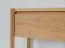 Tavolo consolle | credenza | legno massiccio | sistema soft close | 1 cassetto | rovere oliato | 1 ripiano | colore: rovere | 83 x 33 x 80 cm | Seille 02 | maniglia fresata
