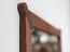 Specchio | specchio da parete | rovere oliato | colore: Tabacco | cornice in legno | legno massiccio | 73 x 2 x 103 cm | Seille 04