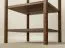 Scaffale | rovere oliato | 2 ripiani | altezza 60 cm | legno massiccio | colore: Tabacco | 43 x 43 x 60 cm | Seille 10