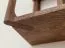 Mensola a muro | legno massiccio | mensola sospesa | 6 scomparti | rovere oliato | colore: Tabacco | 63 x 22 x 90 cm | Seille 11