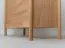 Scarpiera | rovere oliato | 83 x 33 x 80 cm | legno massiccio | 1 cassetto | sistema soft close | colore: rovere | Seille 17
